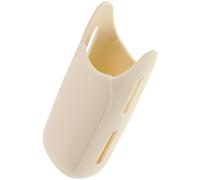 OSALADI Manchon en Silicone Résistant la Chaleur pour Manche de Baguette de Coiffage, Protection Thermique Antidérapante Beige, Adapté pour Fer à Lisser et Curling, Accessoire Coiffure