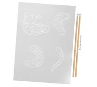 OSALADI Marionnettes Serpent Chinoises Jouet Traditionnel Soi-même Accessoire De Marionnette à Ombre Objet De Jeu De Doigts