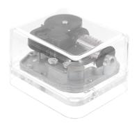 OSALADI Mécanisme Carré pour Boîte à Musique en Acrylique Transparent Mouvement à Remontoir Accessoire Remplaçable pour Petite Boîte Musicale DIY Décoration Intérieure et Présent