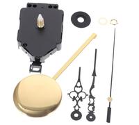 OSALADI Mécanisme Horloge à Balancier en Plastique Noir Remplacement Facile Kit de Réparation pour Horloges Murales Décoratives pour DIY et Pendules