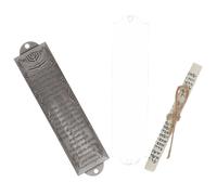 OSALADI Mezouza Décorative en Métal 132mm avec Parchemin Sacré, Ornement Religieux Hébraïque pour Porte Intérieure, Décoration Maison, Symbole de Prière et Tradition Judaïque