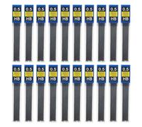 OSALADI Mines de Rechange pour Porte-Mines 05 MM - 360 Pièces Mines Solide et Compatibles Universelles Recharge pour Crayons à Dessin et Usage Scolaire Pack pour Bureau et École