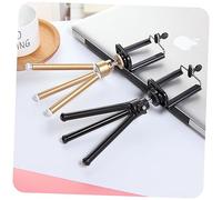 OSALADI Mini Trépied Téléphone Portable Télescopique Sections Support Stabilisateur pour Smartphone Et Appareil Photo Compact Noir Photo Bureau Et Extérieur