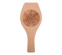 OSALADI Moule à Pâtisserie en Bois Traditionnel 3,5 Cm Forme Fleur Épaisse pour Brioches Vapeur, Raviolis et Gâteau Oriental, Presse à Biscuits Cuisine Maison et Pâtisserie Artisanale