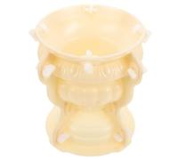 OSALADI Moule à Pot de Fleurs en Plastique Léger pour Fabrication de Jardinières Décoratives, Moule Artisanal Soi-Même pour Pots de Plantes d'Intérieur et Extérieur