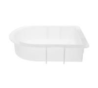 OSALADI Moule en Silicone pour Serrage-Livres, Moules en Résine Silicone, Arche, Blanc, Réutilisable, Flexible, Antiadhésif, pour Loisirs Créatifs DIY