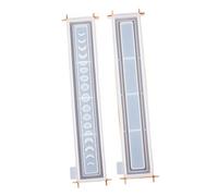 OSALADI Moule Silicone Phase de Lune pour Diy pour Boîte de Rangement et Brûleur Outil de Moulage Époxy Facile à Démonter Flexible et