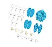OSALADI Moule Silicone pour Époxy Dream Catcher Flexible et Réutilisable Plateau de Moulage pour Carillon Éolien et Pendentifs Diy Kit Compact et Facile à Nettoyer