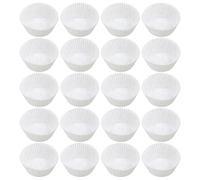 OSALADI Moules à Muffins en Papier Blanc 500 Unités pour Petits Gâteaux et Cupcakes Adaptés la Cuisson Fêtes