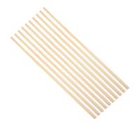 OSALADI Moulures En Bois Pour Fenêtre Triangulaires 8 Mm Lot De 10 Baguettes Décoratives En Bois Naturel Longues 50 Cm Pour Décoration Maison Bureau Bricolage Habitat Intérieur
