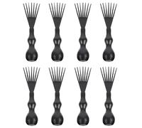 OSALADI Nettoyant pour Brosses à Cheveux Portable 8pcs en Pp Léger Grattoir à Cheveux pour Nettoyage en Voyage