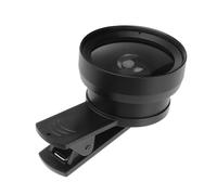 OSALADI Objectif Macro Angle pour Smartphone Objectif Externe pour Téléphone Portable Lentille Optique pour Photos De Détail Noir