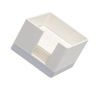 OSALADI Organisateur de Bureau Beige Bloc-notes Intégré, Porte-mémos Pratique pour Fournitures Scolaires, Rangement Compact pour Listes de Tâches, Mémo Papier École et Bureau, Gain