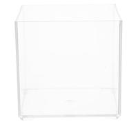 OSALADI Organisateur de Tiroir Mural Grand Format en Plastique Transparent, Boîte de Rangement Empilable Multi-usages pour Bureau et Chambre, Organiseurs de Bureau Polyvalents