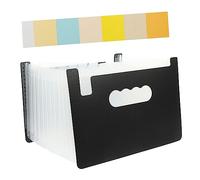 OSALADI Organiseur de Reçus Portable Accordéon Compartiments Trieur Multi Pratique pour Documents et Tickets de Caisse Rangement de Bureau Compact et Organisé