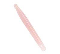 OSALADI Outil de Massage Guasha et Ajustant la Contraction Musculaire en Jade Naturel Rose Bâton de Massage des Méridiens Activant la Circulation Sanguine pour Visage et Cou