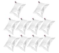 OSALADI Paquet à Vin Réutilisables 5L Lot de 10 Bec Verseur et Valve à Clapet Accessoires de Voyage Pratiques pour Conservation de Boissons