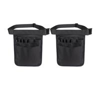 OSALADI Paquet Banane pour Infirmières en Nylon Léger 2pcs Compartiments Multiples et Variées, Pochette Médicale Pratique pour Organisation et Protection des Outils Lors Travail