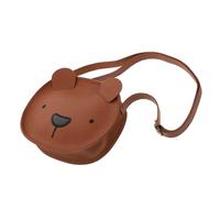 OSALADI Paquet Bandoulière Ours en Dessin Animé pour Garçon et Filles, Pu Solide, Finition Soignée, Style Adorable, pour Promenade et Sortie D'une Journée