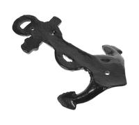 OSALADI Patère Murale en Fonte D’Ancre 174X110 MM Crochet Décoratif Rétro en Fer pour Manteaux et Serviettes Patère Rustique Nautique pour Salle de Bain et Entrée Crochet Mural Vintage