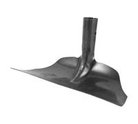 OSALADI Pelle à en Acier au Manganèse 30 CM Outil de Nettoyage pour Étable et Enclos Grattoir Robuste pour Enlèvement du en Ferme Pelle Agricole Multi-Usages pour Volailles et Bovins