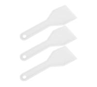 OSALADI Pelle à Glace en Plastique Robuste Lot de 3 Grattoir à Glace Portatif pour Congélateur et Réfrigérateur Outil de Déglaçage Polyvalent pour Nettoyage du Freezer