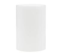 OSALADI Pendaison Dépoli Cylindre Verre Abat-Jour Tube Droit Abat-Jour Remplacement Pour Luminaire Ventilateurs De Plafond Lustre Lampes De Table Applique Murale