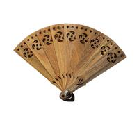 OSALADI Pendentif Éventail Vintage Ornement De Décoration Accessoire Clé Main Objet De Collection Style Rétro