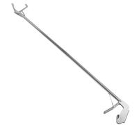 OSALADI Pince Serpent Acier Inoxydable avec Mâchoires Antidérapantes Clip Piège Sécurisé pour Capture de Reptiles et Animaux de Jardin