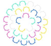 OSALADI Pinces à Canette Colorées Lot de 100 Pince à Fil à Coudre Anti-Dérapante Accessoire Pratique pour Couture pour Broderie et Couture à Domicile