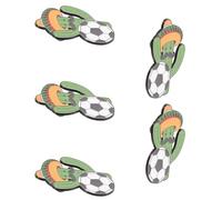 OSALADI Pins Commémoratifs Coupe du Monde 2026 en Alliage Vert Cactus, Lot de 5 Pièces pour Paquet à Dos et Vêtements Lors de Fêtes Sportives et Occasions Multiples