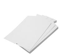 OSALADI Planche à Plier Chemises en Carton Blanc 22x36 Cm, Lot de 50 Inserts Anti-froissage pour Emballage Vêtements, Empiècement Rigide pour Rangement Linge Homme et Femme, Plieur