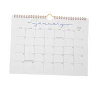OSALADI Planner Calendar Spiral Bound Hanging Wall Calendar With Holiday Markings And Large Daily Note Space For Office Home Classroom Organization