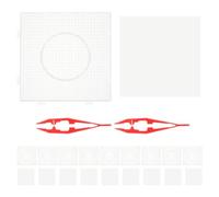 OSALADI Plaques À Picots Avec Pinces À Épiler Plaques À Picots Pour Perles À Repasser