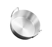OSALADI Plat à Condiments Cuisine en Acier Inoxydable 304 Petite Assiette à Sauce Ménagère 8 CM Double Anse pour Restaurant Buffet et Usage Domestique pour Sauces et Réutilisable