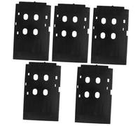 OSALADI Plateau à Cartes PVC 86x54 Mm pour Imprimante D'identité, Bac Multi-Usage Compatible R330 L805, Accessoire Professionnel d'impression Bureau