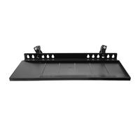 OSALADI Plateau de Chevalet en Plastique Noir Plateau de Remplacement pour Chevalet D'art Accessoire Pratique pour Rangement Outils Peinture et Atelier Créatif