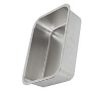 OSALADI Plateau de Service en Acier Inoxydable 36X27X7 CM Plat Rectangulaire 15 L pour Cuisson Vapeur Résistant à la Chaleur Adapté à la Restauration la Cuisine Familiale et Barbecue