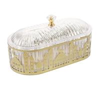 OSALADI Plateau en Fer à Plusieurs Couches pour Ramadan avec Grosse Capacité de Rangement, Facile à Nettoyer, Style Moyen-Oriental, pour Bureau Cuisine