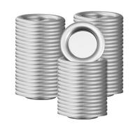 OSALADI Plateau Porte-Parfum en Métal Argenté 60 Pièces Brûleur pour Bâtonnets et Cônes de Parfum Support Zen Portable pour Aromathérapie D’Intérieur Décor Rétro pour Bureau et