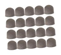 OSALADI Pointes De Stylet Capacitif en Maille Conductrice 6 Mm, Lot de 20 Unités, Embouts De Rechange pour Stylets Tactiles, Usage pour Tablettes Et Smartphones, Haute Sensibilité, Couleur Gris Acier