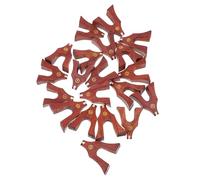 OSALADI Ponts Simples Accessoires 21 Pièces en Bois Marron Robustes et Faciles à Installer de Guzheng pour Débutants et Musiciens Professionnels
