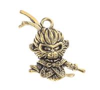 OSALADI Porte-clés Laiton Pendentif Roi Singe De Chinoise Pour Sac à Et Bijoux Ornement Culturel Unique