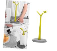 OSALADI Porte-Papier Hygiénique Vertical Forme Branche Matériaux PP Base Antidérapante Usage Domestique Magasin Vert