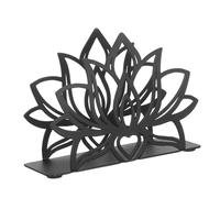 OSALADI Porte Serviettes Métallique Lotus Autoportant pour Table Support Essuie Mains Décoration Table Cuisine et Restaurant Accessoire Pratique pour Maison et