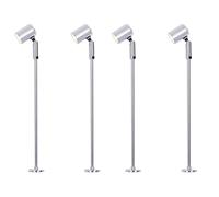 OSALADI Projecteur Led Haute Luminosité Pour Vitrine Présentoir À Bijoux Éclairage Intérieur Et Extérieur Lumière Blanche Chaude 3000-3200K 21.50X3.00X4.60cm 1 Pièce