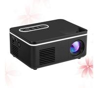 OSALADI Projecteur Mini LED Portable Lumen Vidéoprojecteur Multimédia Compact avec Interface Multifonction Noir