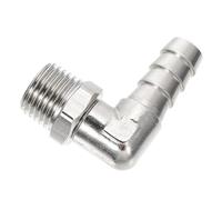 OSALADI Raccord Coudé pour Tuyau D'air en Cuivre Nickelé, Coupleur Pneumatique Résistant à Haute Pression, Kit de Réparation de Tuyau D'air pour Compresseur, Accessoires Compatibles Usage