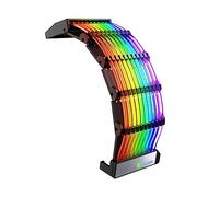 OSALADI Rallonge Alimentation RGB Argb Sync Câble Extension Broches pour Carte Mère Câble Gainé Alimentation