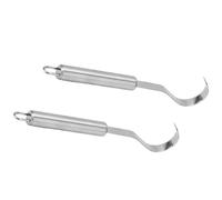 OSALADI Râpe à Chocolat et Racloir à Fromage en Acier Inoxydable, Lot de 2 Pièces, Outil Cuisine Multifonction pour Râper Beurre et Chocolat, Usage Domestique et Professionnel